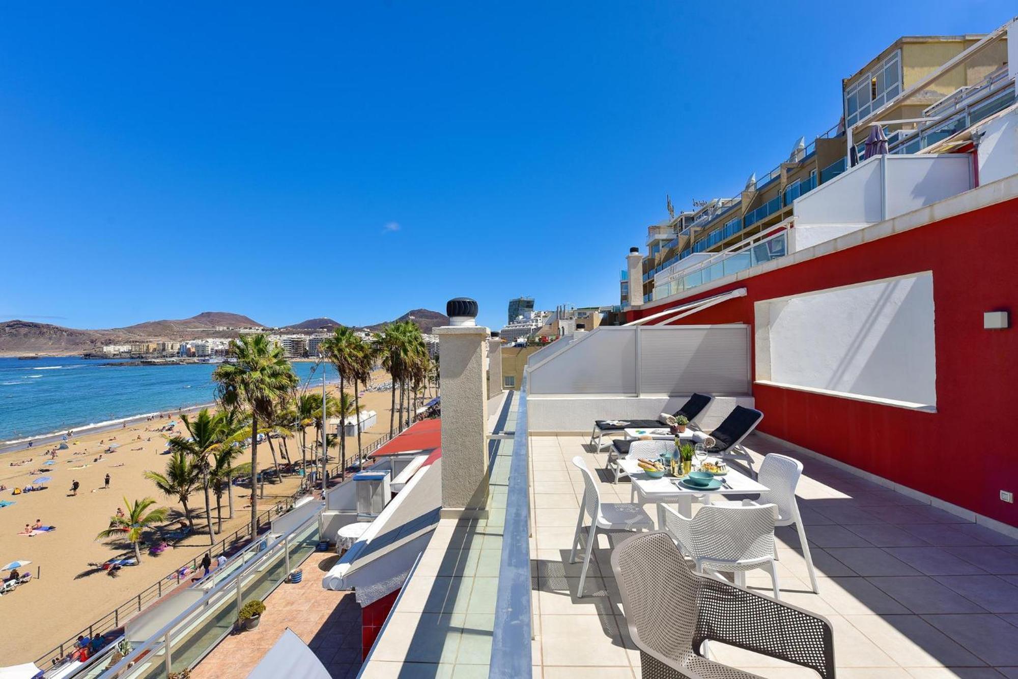 Apartment Over The Sea Las Canteras Mc 大加那利岛拉斯帕尔马斯 外观 照片
