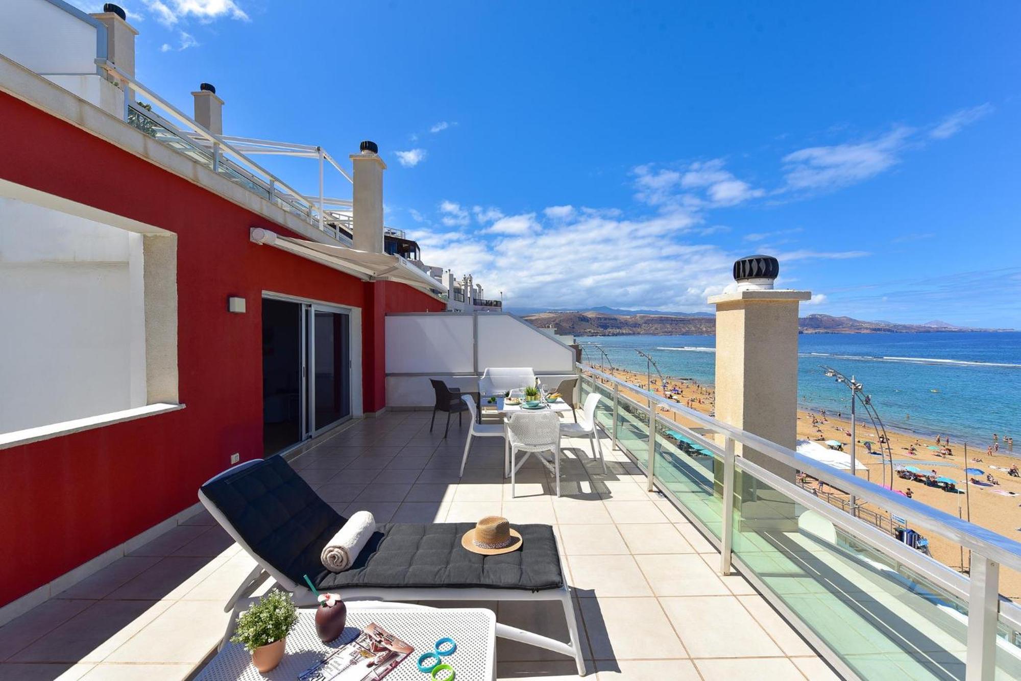 Apartment Over The Sea Las Canteras Mc 大加那利岛拉斯帕尔马斯 外观 照片