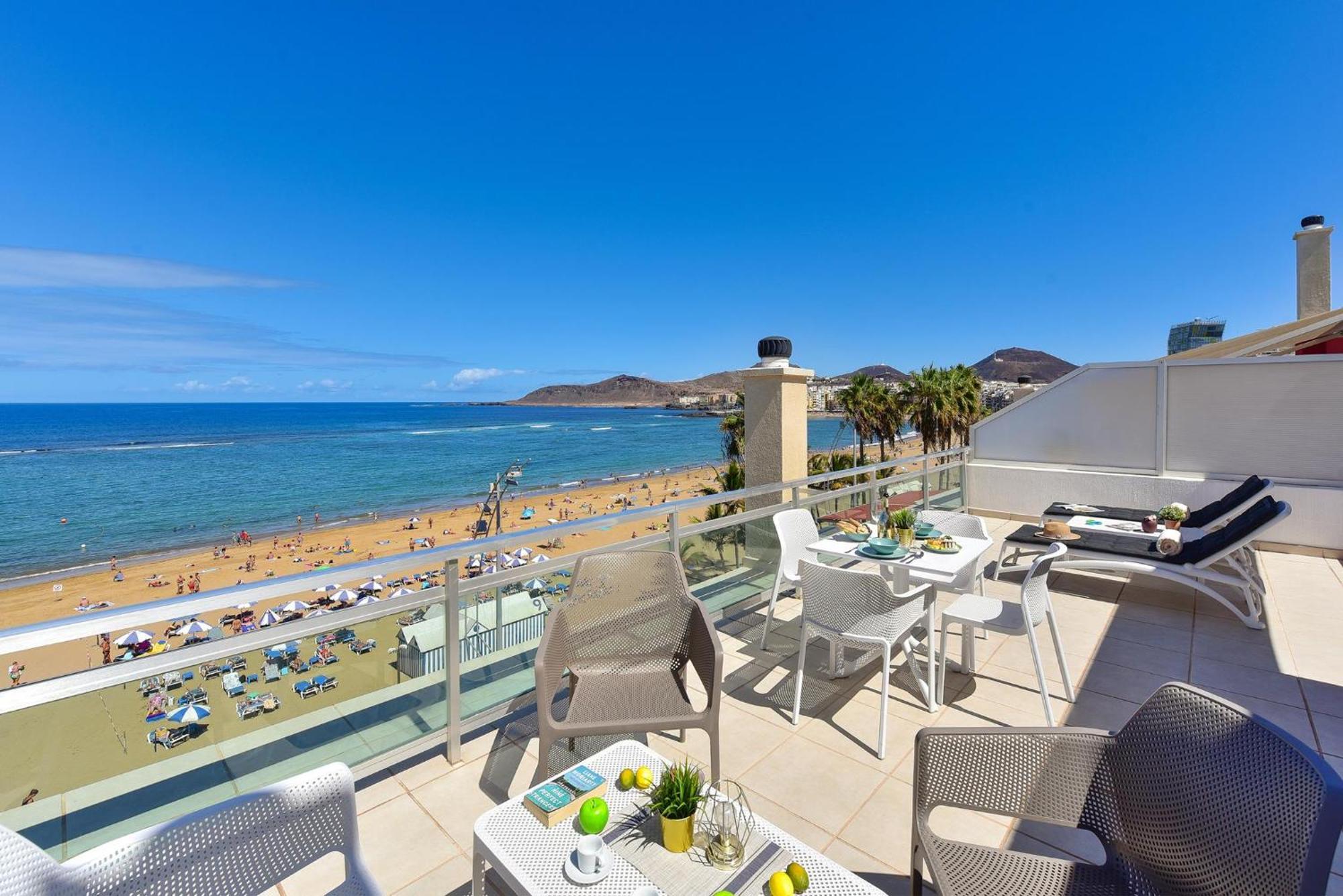 Apartment Over The Sea Las Canteras Mc 大加那利岛拉斯帕尔马斯 外观 照片